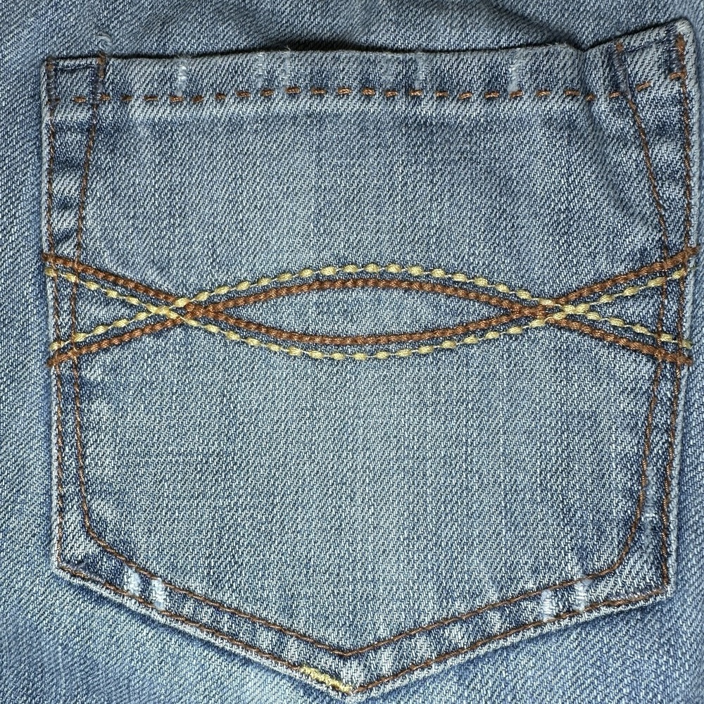 Abercrombie & Fitch Women's 8 Bootcut Light Wash Blue Jeans Y2K Vintage 90s - Picture 7 of 8
